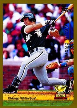 #155 Magglio Ordonez - Chicago White Sox - 1999 Topps Baseball