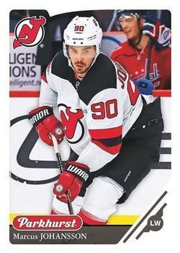 #155 Marcus Johansson - New Jersey Devils - 2018-19 Parkhurst Hockey