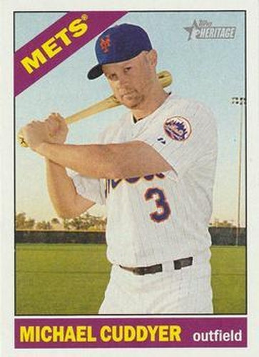 #155 Michael Cuddyer - New York Mets - 2015 Topps Heritage Baseball