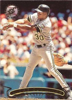 #155 Midre Cummings - Pittsburgh Pirates - 1996 Stadium Club Baseball