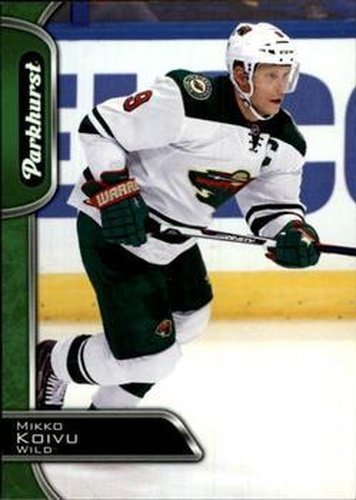 #155 Mikko Koivu - Minnesota Wild - 2016-17 Parkhurst Hockey