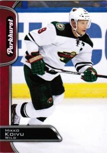 #155 Mikko Koivu - Minnesota Wild - 2016-17 Parkhurst - Red Hockey