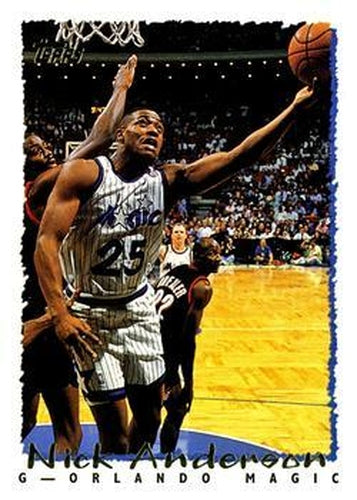 #155 Nick Anderson - Orlando Magic - 1994-95 Topps Basketball