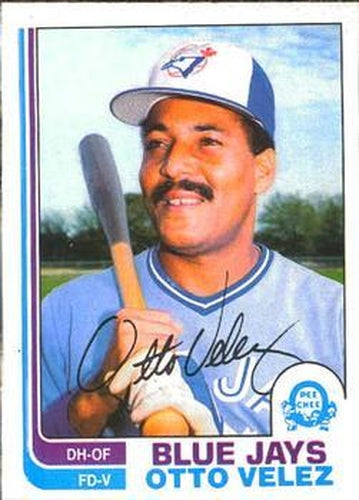 #155 Otto Velez - Toronto Blue Jays - 1982 O-Pee-Chee Baseball
