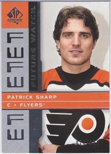 #155 Patrick Sharp - Philadelphia Flyers - 2002-03 SP Authentic Hockey