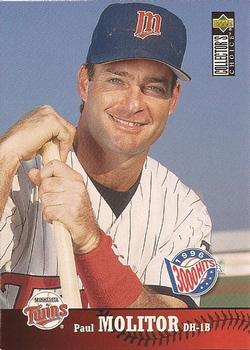 #155 Paul Molitor - Minnesota Twins - 1997 Collector's Choice Baseball