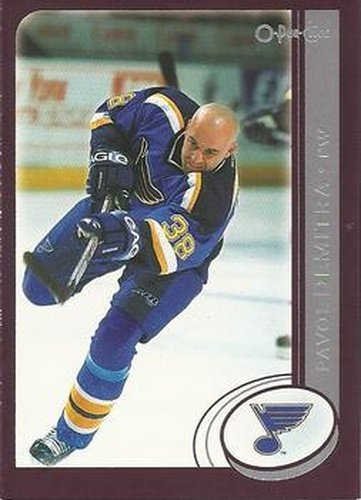 #155 Pavol Demitra - St. Louis Blues - 2002-03 O-Pee-Chee Hockey