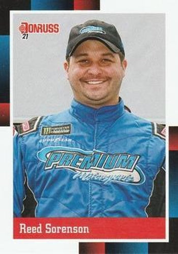 #155 Reed Sorenson - Premium Motorsports - 2021 Donruss Racing