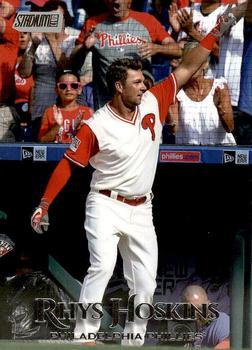 #155 Rhys Hoskins - Philadelphia Phillies - 2019 Stadium Club Baseball