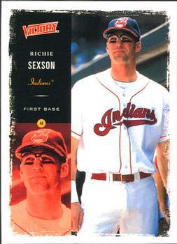 #155 Richie Sexson - Cleveland Indians - 2000 Upper Deck Victory Baseball