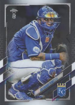 #155 Salvador Perez - Kansas City Royals - 2021 Topps Chrome Ben Baller Edition Baseball