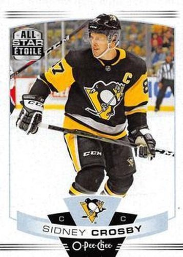#155 Sidney Crosby - Pittsburgh Penguins - 2019-20 O-Pee-Chee Hockey