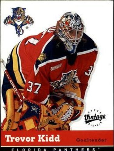 #155 Trevor Kidd - Florida Panthers - 2000-01 Upper Deck Vintage Hockey