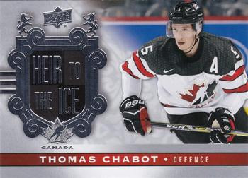 #155 Thomas Chabot - Canada - 2017-18 Upper Deck Canadian Tire Team Canada Hockey