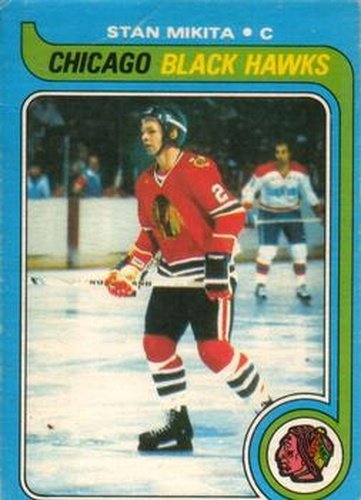 #155 Stan Mikita - Chicago Blackhawks - 1979-80 O-Pee-Chee Hockey