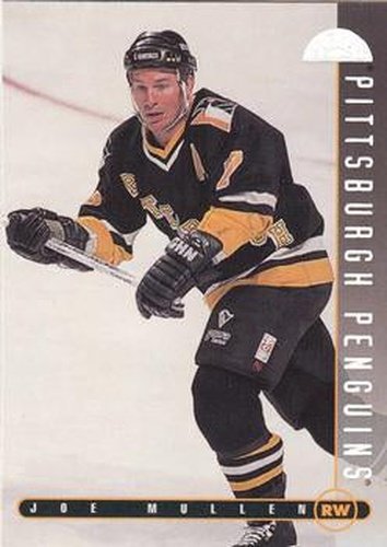 #155 Joe Mullen - Pittsburgh Penguins - 1995-96 Leaf Hockey