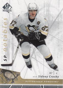 #155 Sidney Crosby - Pittsburgh Penguins - 2006-07 SP Authentic Hockey