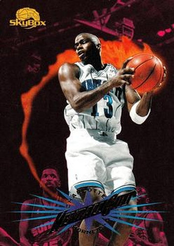 #155 Kendall Gill - Charlotte Hornets - 1995-96 SkyBox Premium Basketball