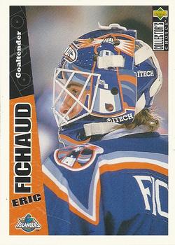 #155 Eric Fichaud - New York Islanders - 1996-97 Collector's Choice Hockey