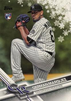#HMW155 German Marquez - Colorado Rockies - 2017 Topps Holiday Baseball