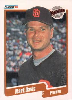 #155 Mark Davis - San Diego Padres - 1990 Fleer USA Baseball