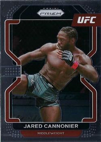#155 Jared Cannonier - 2022 Panini Prizm UFC MMA