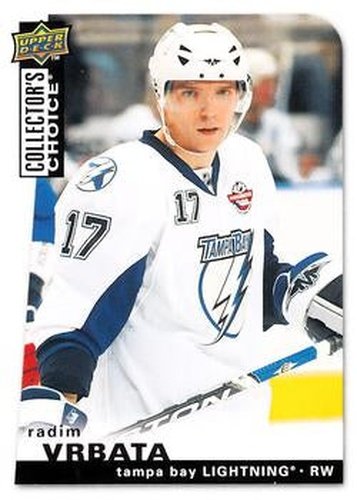 #155 Radim Vrbata - Tampa Bay Lightning - 2008-09 Collector's Choice Hockey