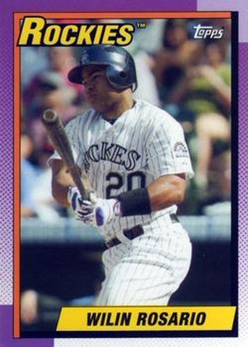 #155 Wilin Rosario - Colorado Rockies - 2013 Topps Archives Baseball