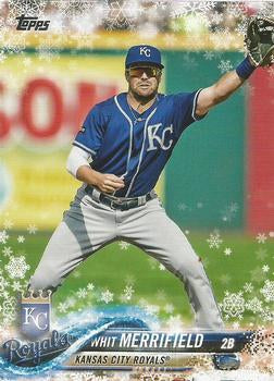 #HMW155 Whit Merrifield - Kansas City Royals - 2018 Topps Holiday Baseball