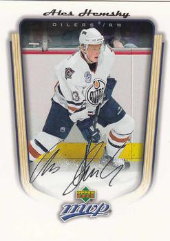 #155 Ales Hemsky - Edmonton Oilers - 2005-06 Upper Deck MVP Hockey