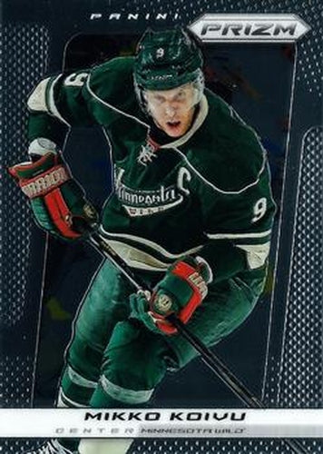 #155 Mikko Koivu - Minnesota Wild - 2013-14 Panini Prizm Hockey