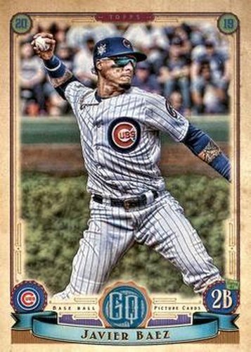 #155b Javier Baez - Chicago Cubs - 2019 Topps Gypsy Queen Baseball