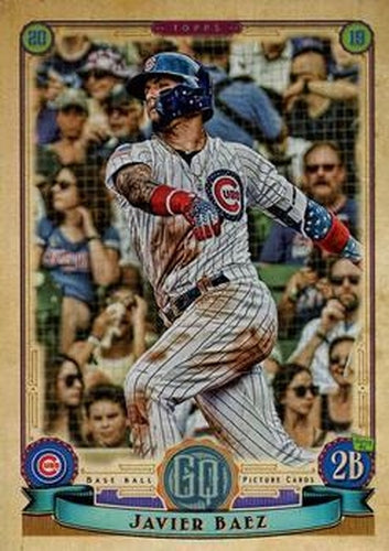 #155c Javier Baez - Chicago Cubs - 2019 Topps Gypsy Queen Baseball