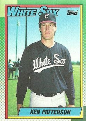 #156 Ken Patterson - Chicago White Sox - 1990 Topps Baseball