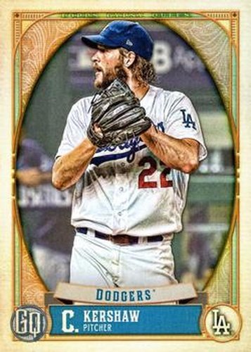 #156 Clayton Kershaw - Los Angeles Dodgers - 2021 Topps Gypsy Queen Baseball
