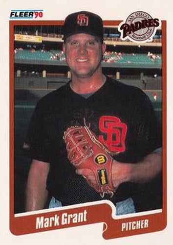 #156 Mark Grant - San Diego Padres - 1990 Fleer USA Baseball