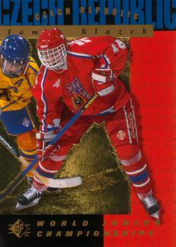 #156 Tomas Blazek - Czech Republic - 1994-95 SP Hockey