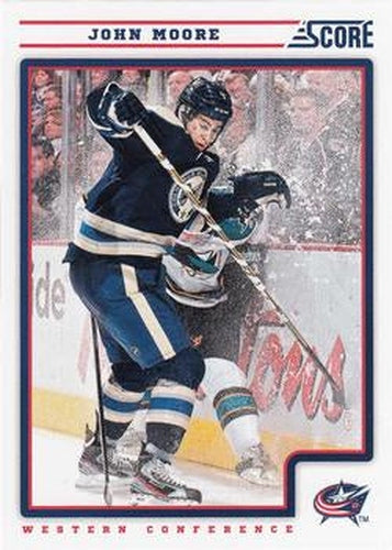 #156 John Moore - Columbus Blue Jackets - 2012-13 Score Hockey