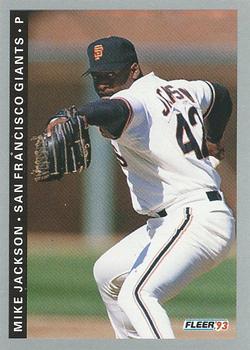 #156 Mike Jackson - San Francisco Giants - 1993 Fleer Baseball