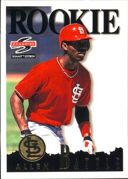 #156 Allen Battle - St. Louis Cardinals - 1995 Summit Baseball