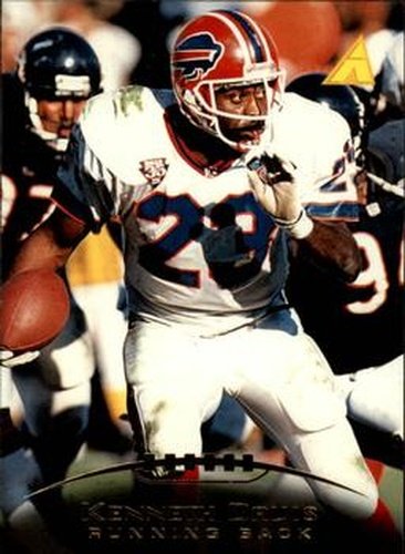 #156 Kenneth Davis - Buffalo Bills - 1995 Pinnacle Football