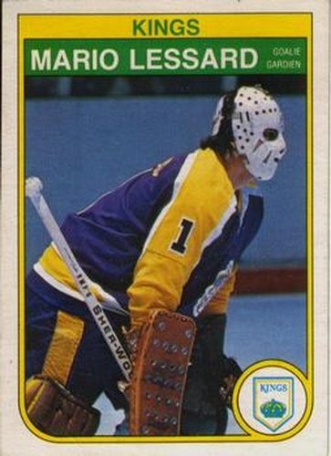 #156 Mario Lessard - Los Angeles Kings - 1982-83 O-Pee-Chee Hockey