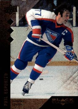 #156 Phil Esposito - New York Rangers - 2009-10 Upper Deck Black Diamond Hockey