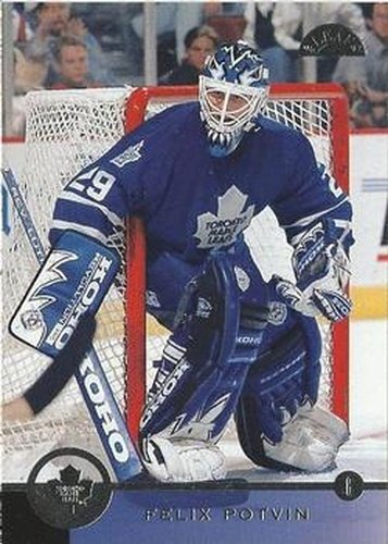 #156 Felix Potvin - Toronto Maple Leafs - 1996-97 Leaf Hockey