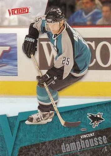 #156 Vincent Damphousse - San Jose Sharks - 2003-04 Upper Deck Victory Hockey