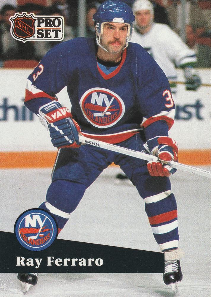 #156 Ray Ferraro - 1991-92 Pro Set Hockey