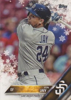 #HMW156 Jon Jay - San Diego Padres - 2016 Topps Holiday Baseball