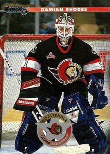 #156 Damian Rhodes - Ottawa Senators - 1996-97 Donruss Hockey