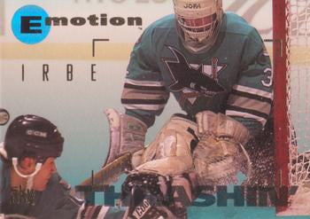 #156 Arturs Irbe - San Jose Sharks - 1995-96 SkyBox E-Motion Hockey