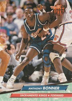 #156 Anthony Bonner - Sacramento Kings - 1992-93 Ultra Basketball
